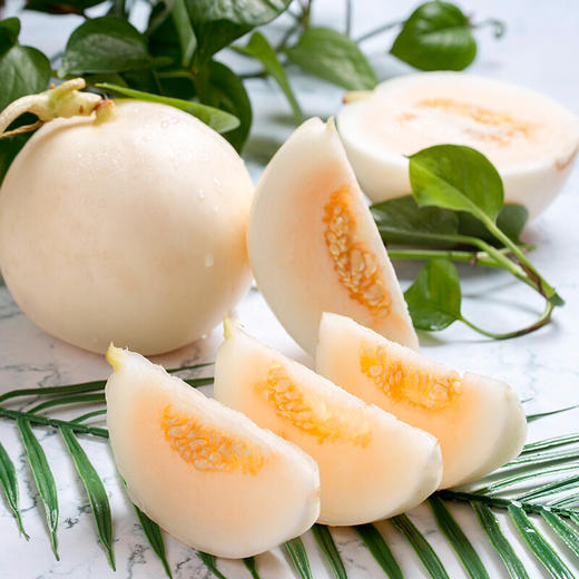 陕西新鲜冰糖雪梨蜜瓜甜瓜带箱约10斤