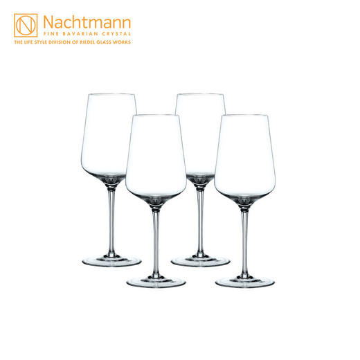 德国 Nachtmann 维诺瓦-红/白葡萄酒通用杯 (4只装) 商品图0