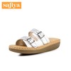 【3双299元】商场同款 |Safiya/索菲娅夏季新款时尚外穿厚底一字凉拖鞋女SF82110379 商品缩略图0