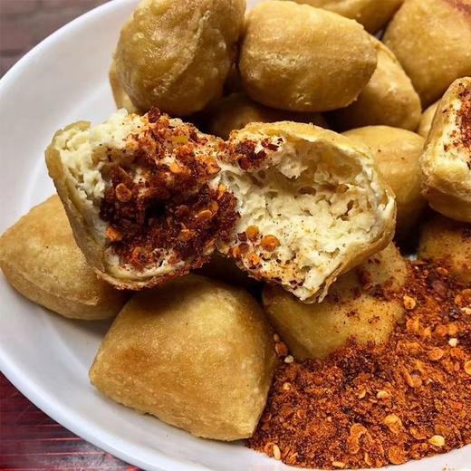云南石屏特产包浆豆腐烧烤小豆腐爆浆奶嫩豆腐臭豆腐送蘸料 商品图4