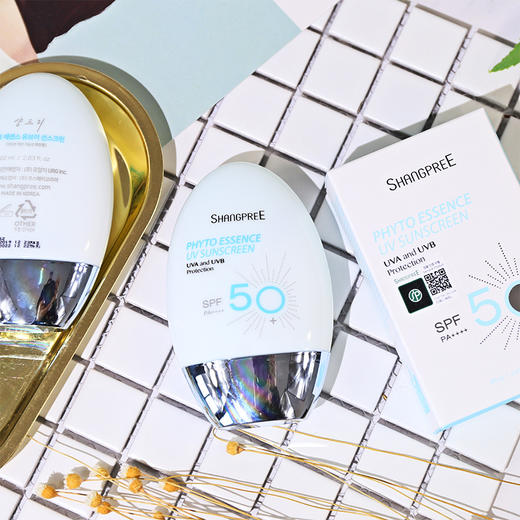 现货▲香蒲丽植物精华防晒霜SPF50+清爽无油隔离紫外线 60ml 商品图1