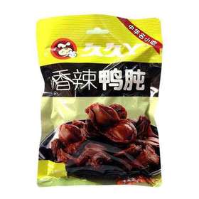 久久丫香辣鸭肫136g