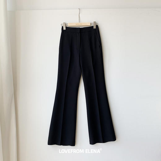 无扣腰带西装&微喇西装裤 商品图7