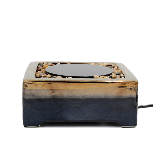 龙隐斋/厂家直发 龙隐斋 观石电陶炉金银烧煮茶小型台式煮茶炉功夫茶专用电茶炉银壶铁壶陶壶烧水泡茶炉 商品图8