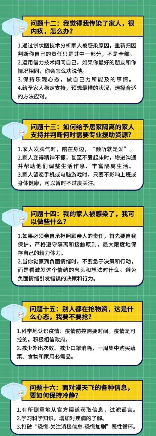 应对新冠肺炎心理自助手册：防疫抗疫20问 商品图4