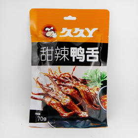 久久丫甜辣鸭舌70g