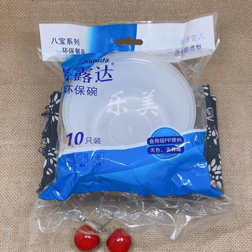 嘉露达一次性环保碗10只 商品图0