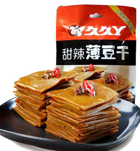 久久丫甜辣薄豆干185g