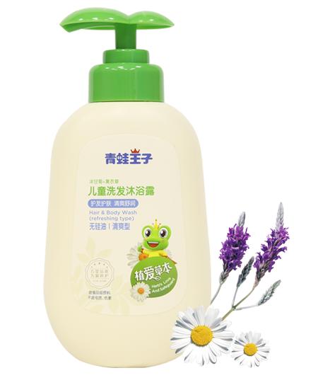 青蛙王子儿童洗发沐浴露(清爽型)（植爱草本系列）500ml 商品图3