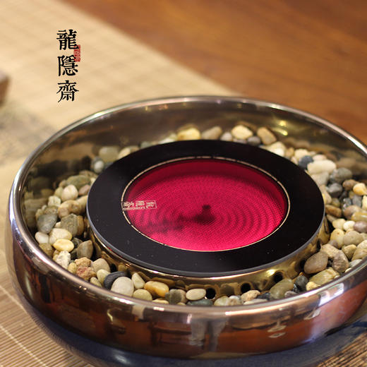 龙隐斋/厂家直发 金银烧/观云电陶炉煮茶家用铁壶银壶煮茶器静音茶炉烧水炉 商品图1