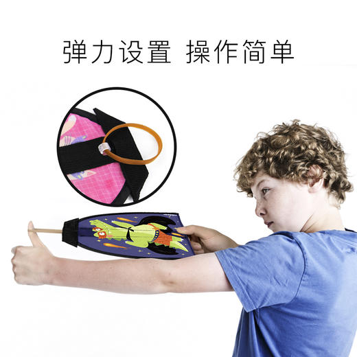 mideer弥鹿儿童便携风筝卡通弹力弹射小风筝户外玩具男女孩3-7岁 商品图2