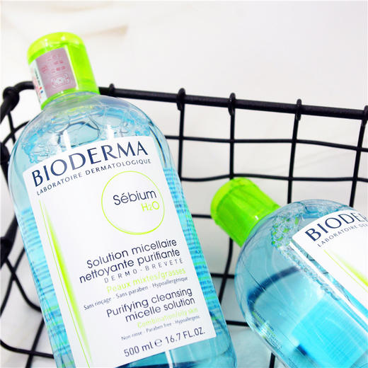 BIODERMA 贝德玛 蓝水 净妍温和卸妆水 500毫升  卸妆保养一瓶搞定 商品图3