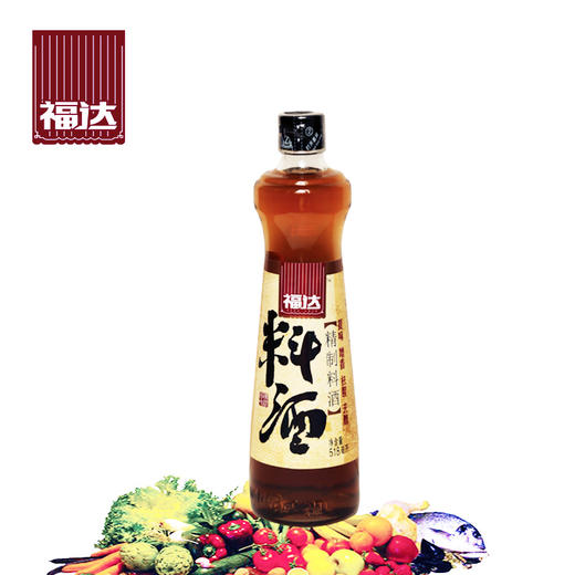 福达518ml精制料酒（6924497917860） 商品图0