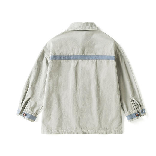 裁缝学苑 TG29儿童衬衫春秋装工装上衣外套11服装裁剪图牛皮纸样 商品图2