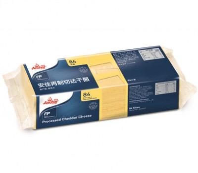 早餐 汉堡三明治进口奶酪安佳芝士片1.04kg  84片黄/白 商品图1