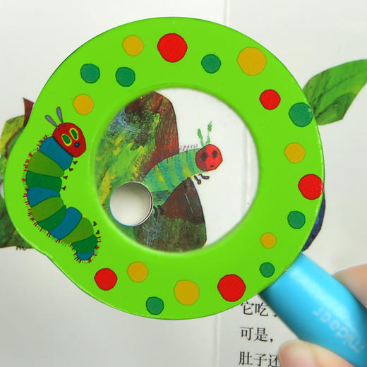 mideer弥鹿好饿的毛毛虫儿童放大镜 卡通可爱植物观察科学玩具 商品图2