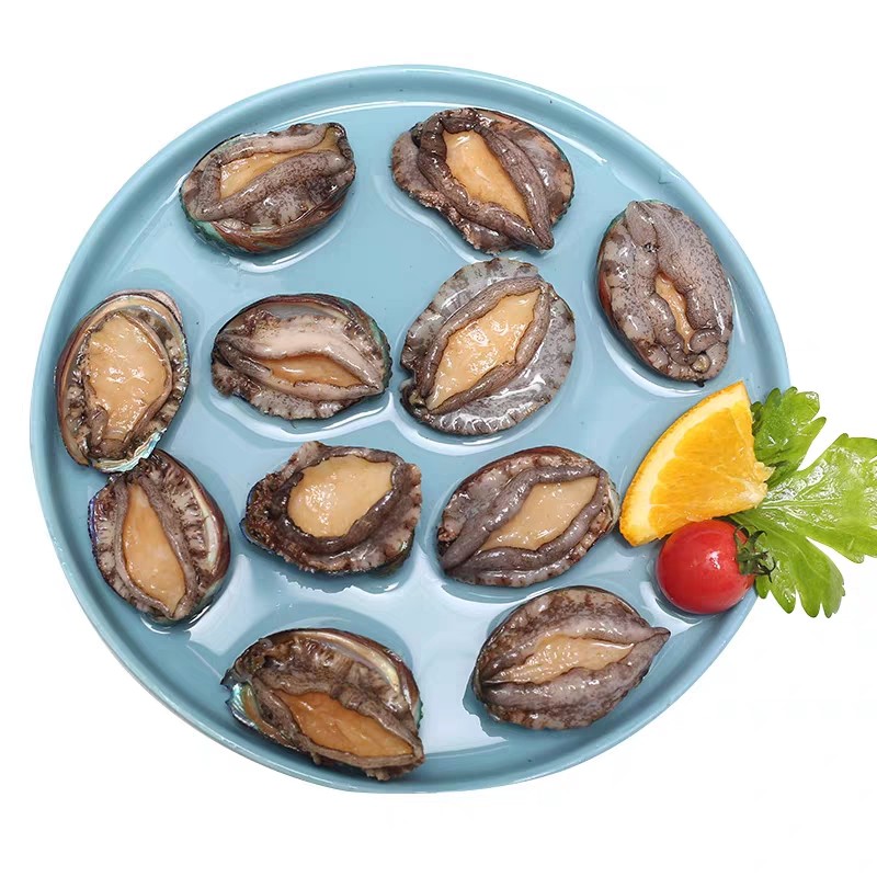 小鲍鱼仔名贵海珍品海洋软黄金一盒711个杀前约250克288元盒