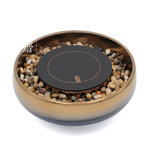 龙隐斋/厂家直发 金银烧/观云电陶炉煮茶家用铁壶银壶煮茶器静音茶炉烧水炉 商品图2