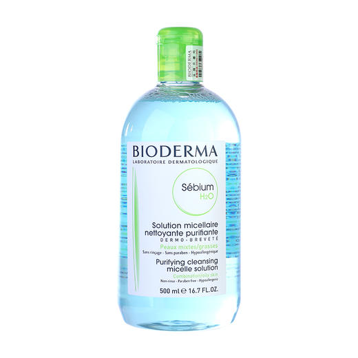 BIODERMA 贝德玛 蓝水 净妍温和卸妆水 500毫升  卸妆保养一瓶搞定 商品图6