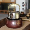 龙隐斋/厂家直发  金沙地双鹤 电陶炉家用功夫茶具烧水煮茶炉小型静音电茶炉泡茶专用茶炉 金光釉 商品缩略图7