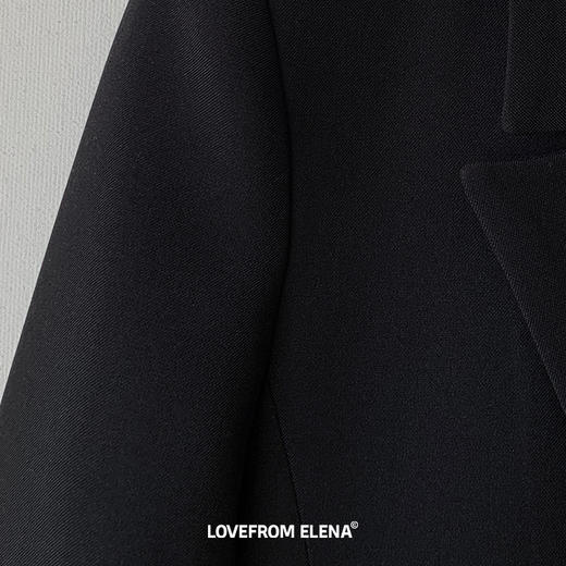 无扣腰带西装&微喇西装裤 商品图9