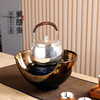龙隐斋/厂家直发 金银烧观山电陶炉煮茶小型台式煮茶炉功夫茶专用电茶炉银壶铁壶陶壶烧水泡茶炉 商品缩略图5