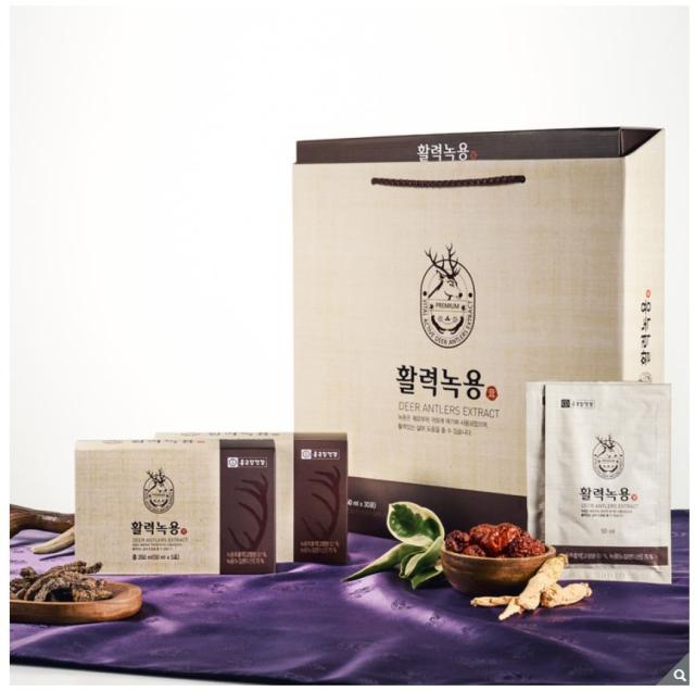 Chong Kun Dang鹿角提取物口服液 50ml x 30包 项目编号627694JPY带授权招加盟代理