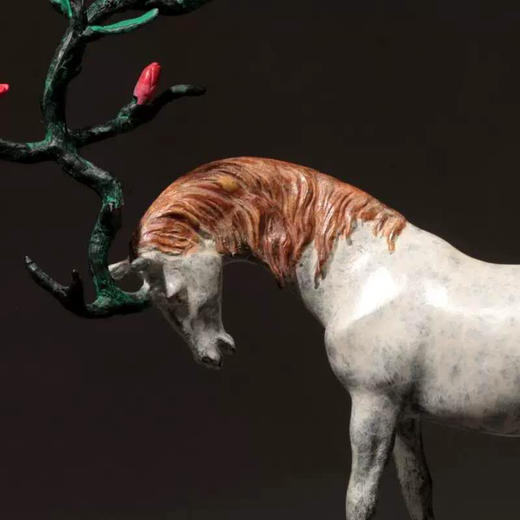 陈灵平《梦寻桃花源》99版Q版青铜雕塑作品#此商品参加第十一届北京惠民文化消费季 商品图2