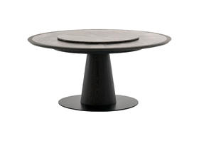 Super 餐桌  |  台面、转盘、主体漆色可选，详询客服