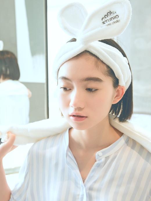 三利洗脸发带韩国可爱网红洗漱束发带敷面膜发箍头饰女简约卡通 商品图3