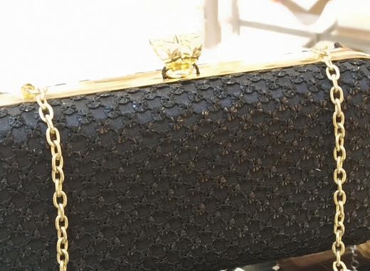 【伯妮斯茵】3J6713--黑色陈列手包 商品图5