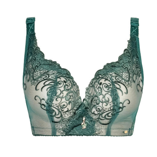 皇家丽美聚拢调整文胸收副乳无钢圈华丽刺绣美背四排扣商场同款内衣WW1837-3 商品图2