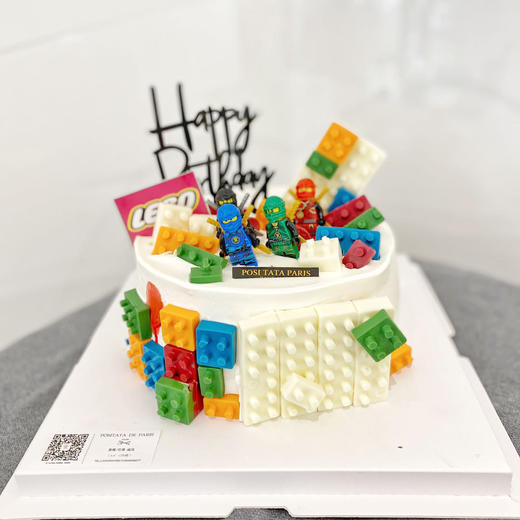 乐高积木蛋糕