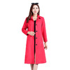 YCE-A847-932新款中老年女装长袖上衣妈妈中长款风衣 商品缩略图4