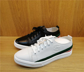 2019豪行春季新款19188875纯皮真皮时尚休闲男鞋运动单鞋专柜正品