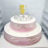 粉色双层皇冠蛋糕（装饰物不可食用）（动植物混合奶油） 商品缩略图0