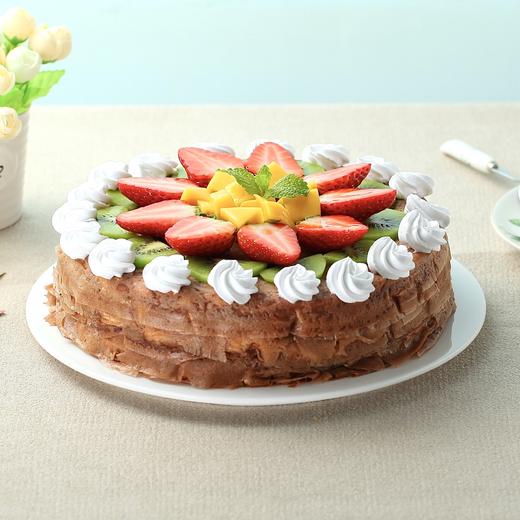 纯动物奶油巧克力千层蛋糕，比利时的巧克力与法国淡奶的搭配 商品图2