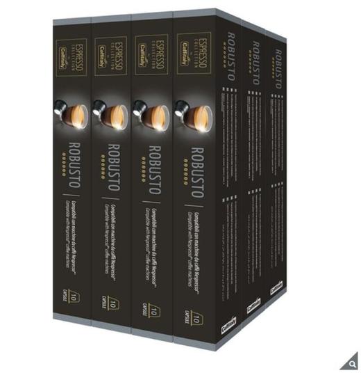 Caffitaly Robusto 浓缩咖啡胶囊x120粒 项目编号626324JPY带授权招加盟代理 商品图0