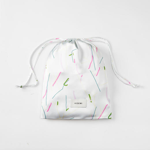 HIDEMI “我们做印花”绮梦漫步 缎面衬衫裙 商品图2