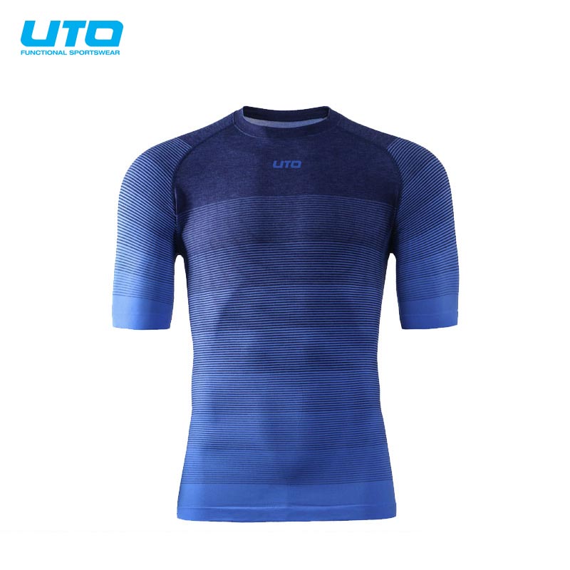 UTO悠途运动排汗快干男女短袖