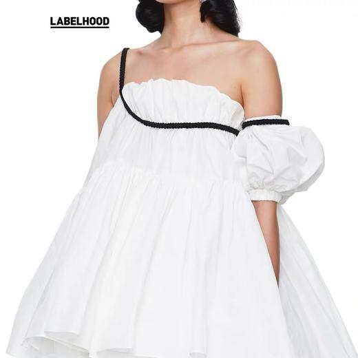 SHUSHU/TONG 开肩连衣裙 ss20dr09po192ba100 商品图4