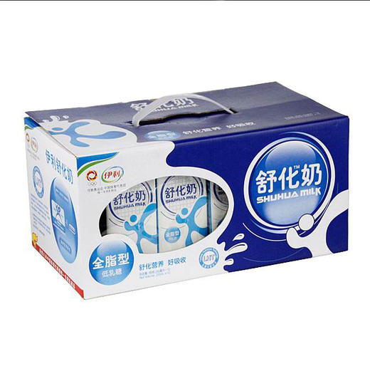 伊利全脂型无乳糖舒化奶220ml*12 商品图0