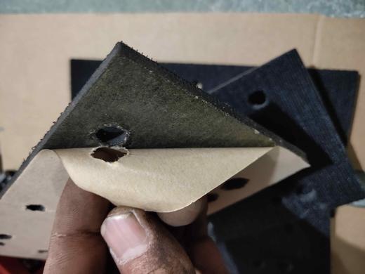 【货号02350】原价1.5元9035砂光机海绵底板自粘底板0.4元一片。 商品图2