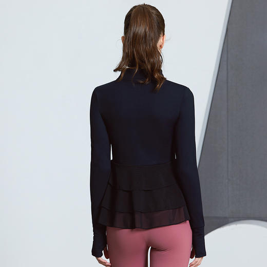 依琦莲彩色锦纶 单件外套 瑜伽运动健身单16365 醒目显瘦 商品图13