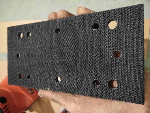 【货号02350】原价1.5元9035砂光机海绵底板自粘底板0.4元一片。 商品图4