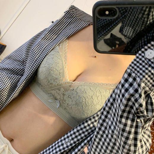 自留款~ 大胸妹必入 收副乳聚拢提胸 不上滑 无痕蕾丝文胸内衣 【包邮+涉及卫生bu退换】 商品图1