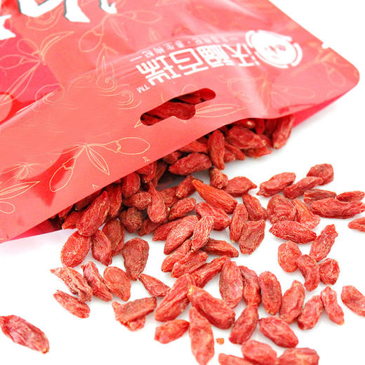 【250g特级枸杞】沃福百瑞 宁夏特级枸杞250g  粒大不结块，干嚼口感好！ 商品图2