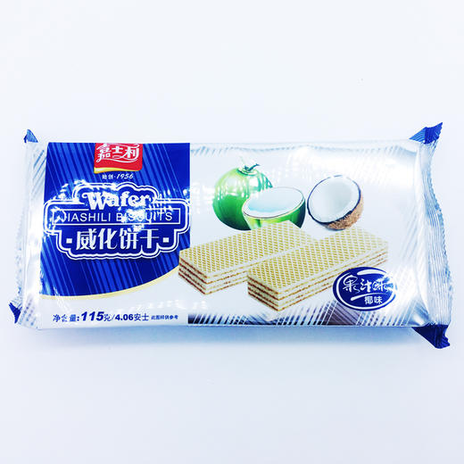 嘉士利威化饼干果汁味115g袋