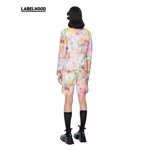 SHUSHU TONG2020春夏新品印花长袖夹克西装上衣女 ss20co03pl200print001 商品图3