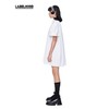 SHUSHU TONG2020春夏新品白色短袖衬衫连衣裙女 ss20dr08co102wh100 商品缩略图3